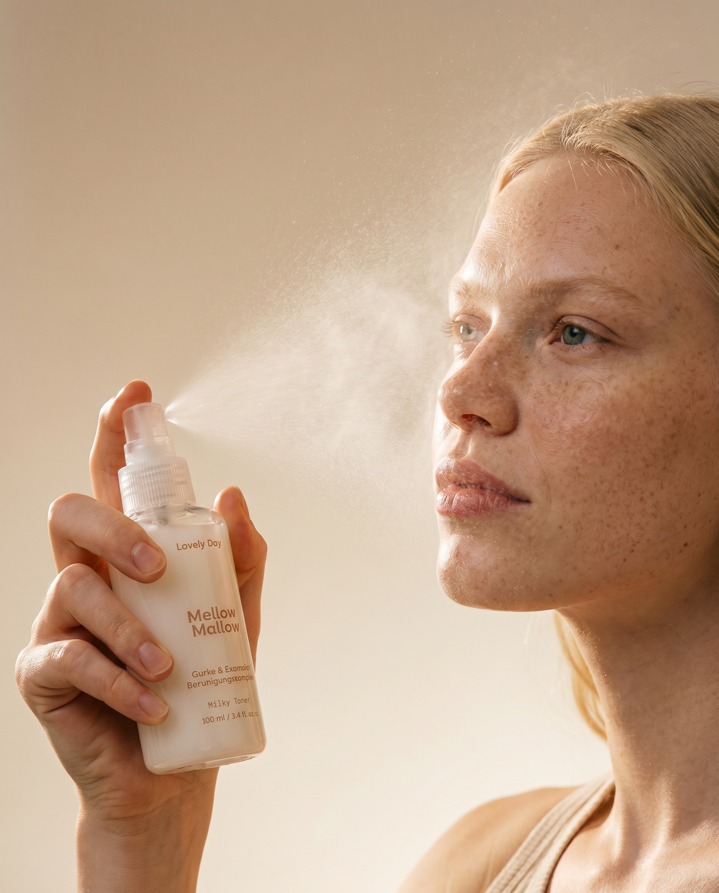 Mellow Mallow - Gurke und Exosomale Beruhigung - Milky Toner