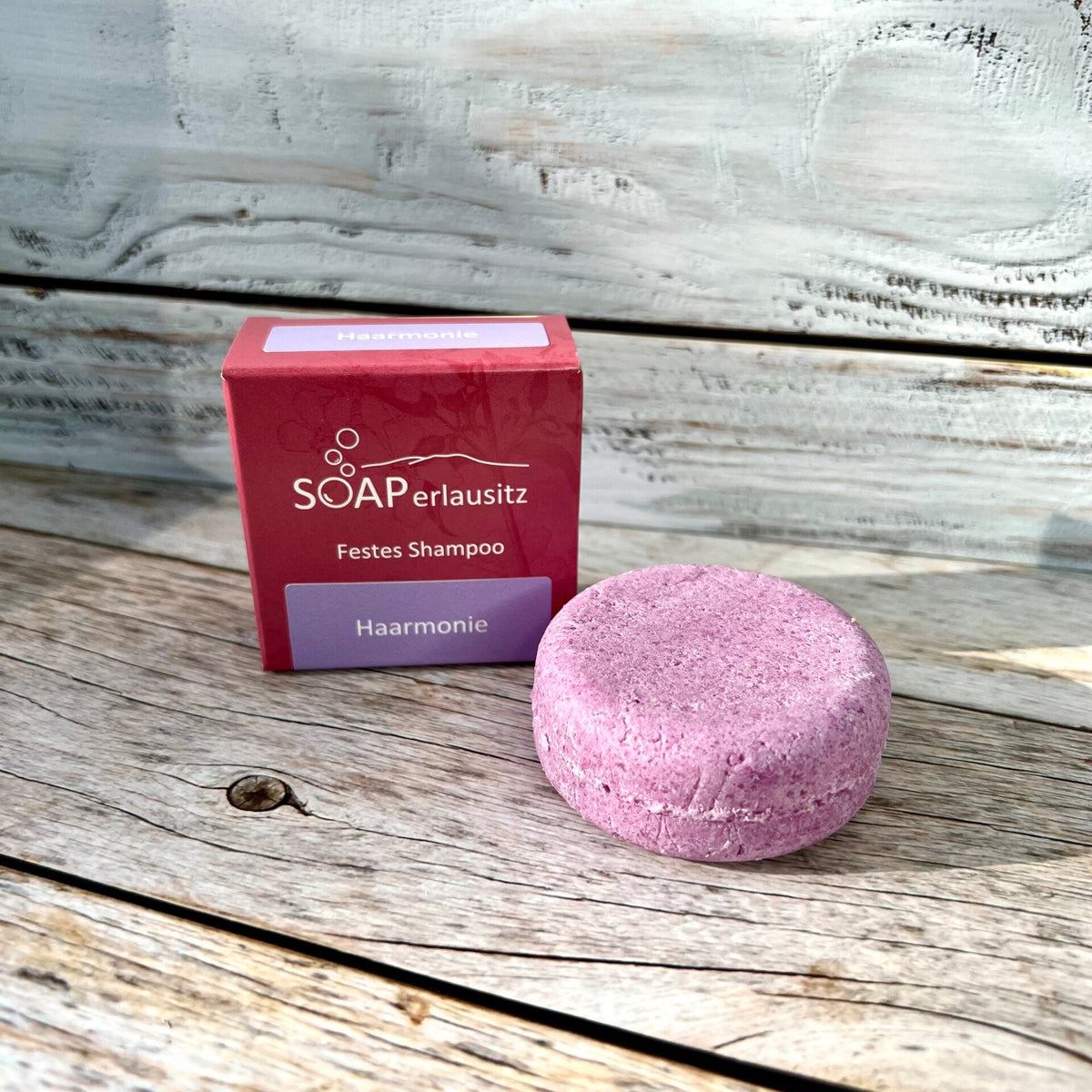 SOAPerlausitz Haarmonie – festes Shampoo 65 g